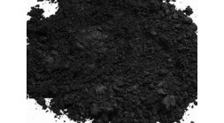 What are the particle size in graphite?